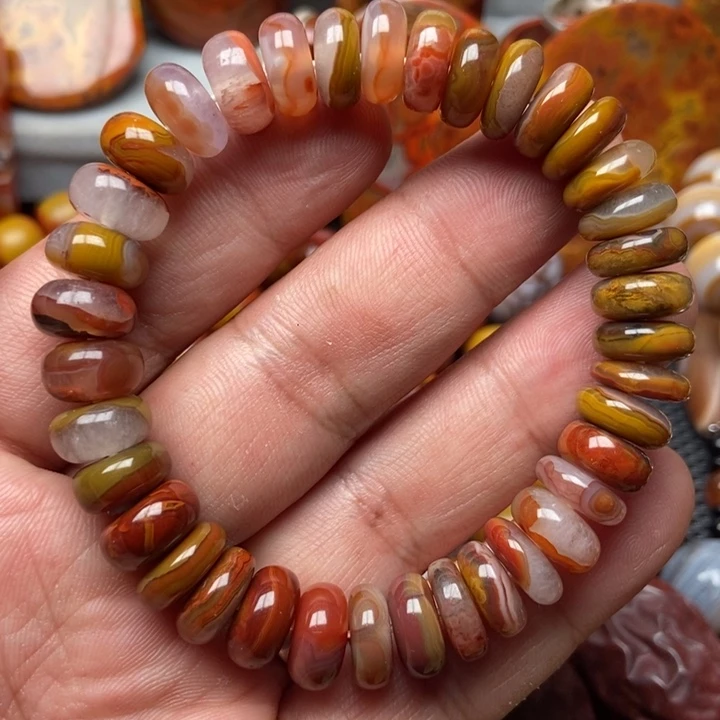 玛瑙/玉髓手串未镶嵌