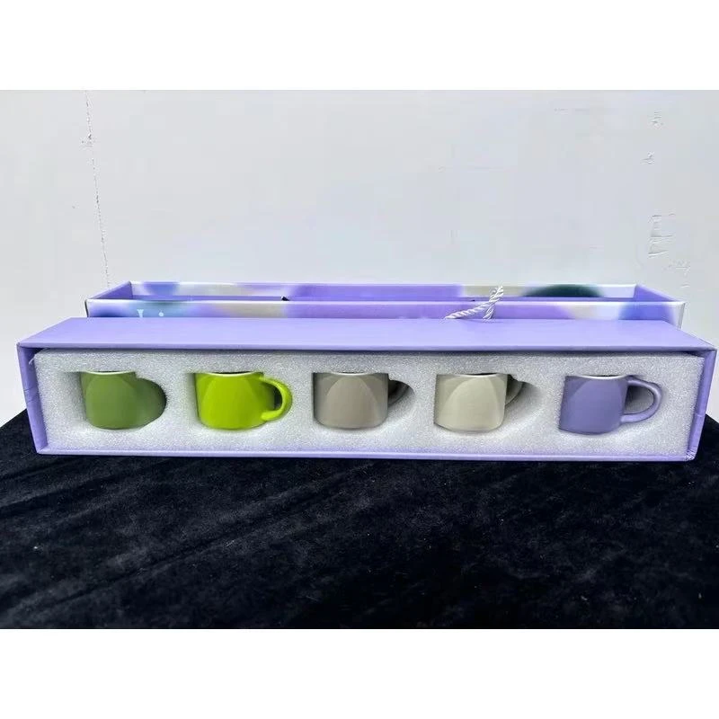 随机发咖啡杯套装伴手礼女生高颜值陶瓷水杯情侣秋冬礼物女士