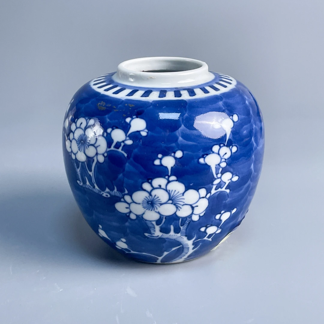 民国青花冰梅纹罐3-M25KM001B19-03