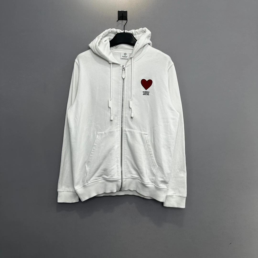 99新 BURBERRY/博柏利 情人节限定拉链外套/S码/公价7900