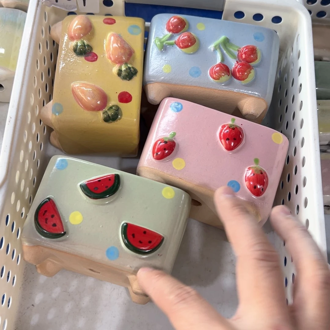 陶瓷多肉小花盆@@1987