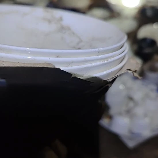 瓷发四个，面碗，国营四厂，