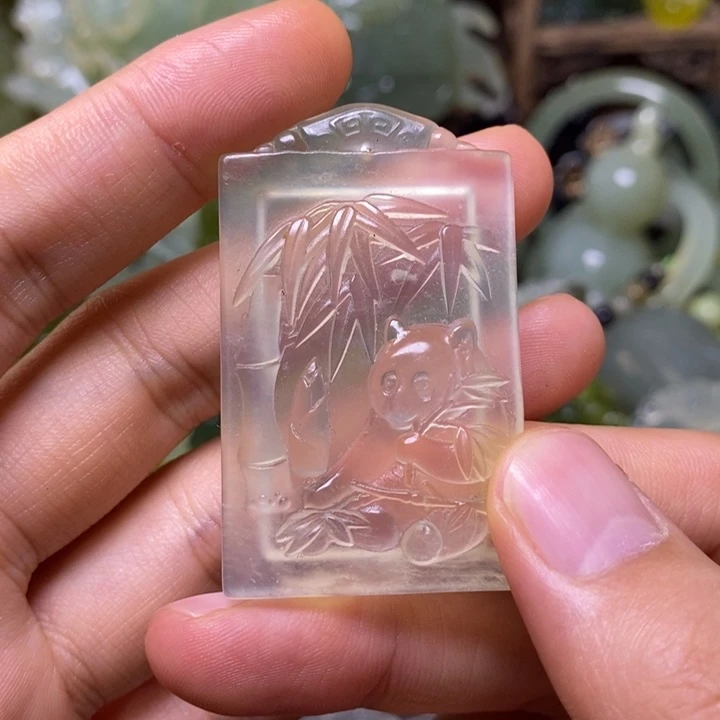岫玉未镶嵌岫玉颈饰