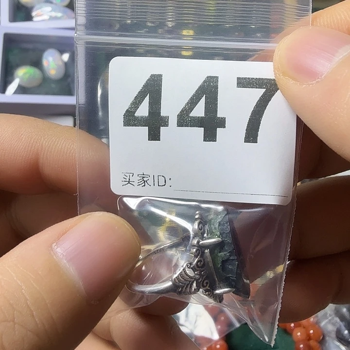 ༺***༻戒指水晶银S925镶嵌