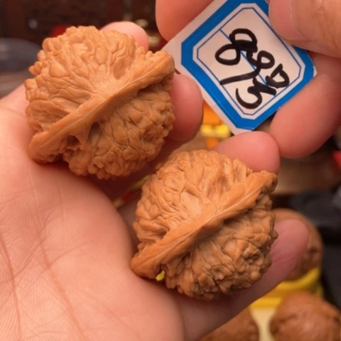 文玩核桃吊坠官帽40