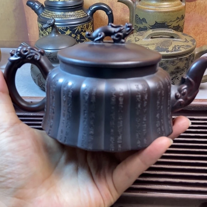 茶壶紫砂紫砂全手工定制