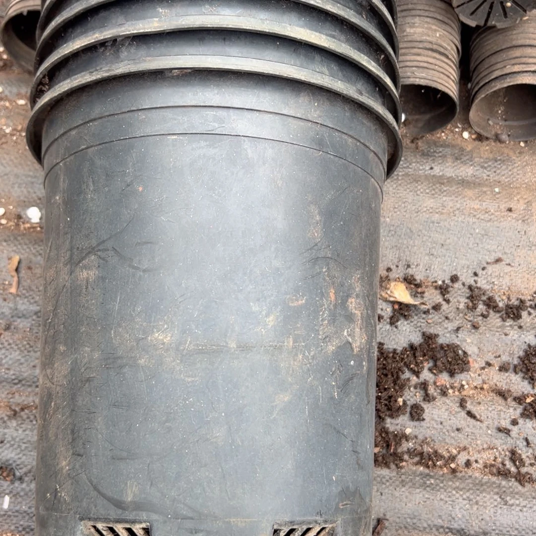 黑色3加仑盆24.5口径26高 6个