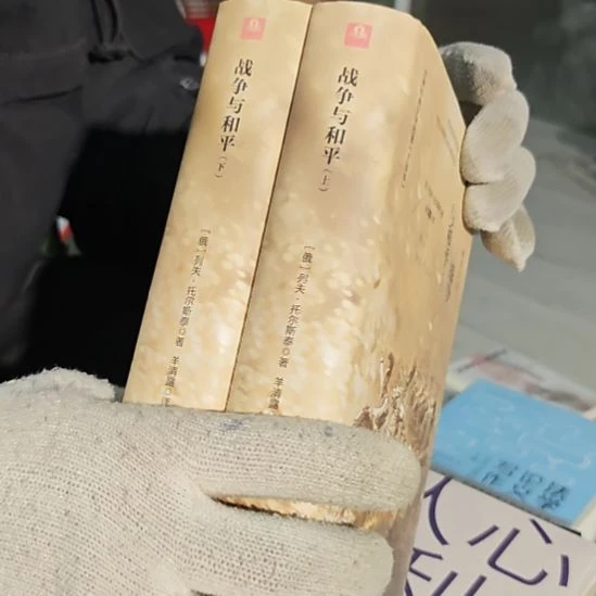 战争与和平两本一套精装库存书