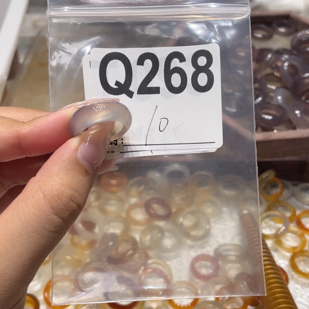 玛瑙/玉髓未镶嵌戒指268