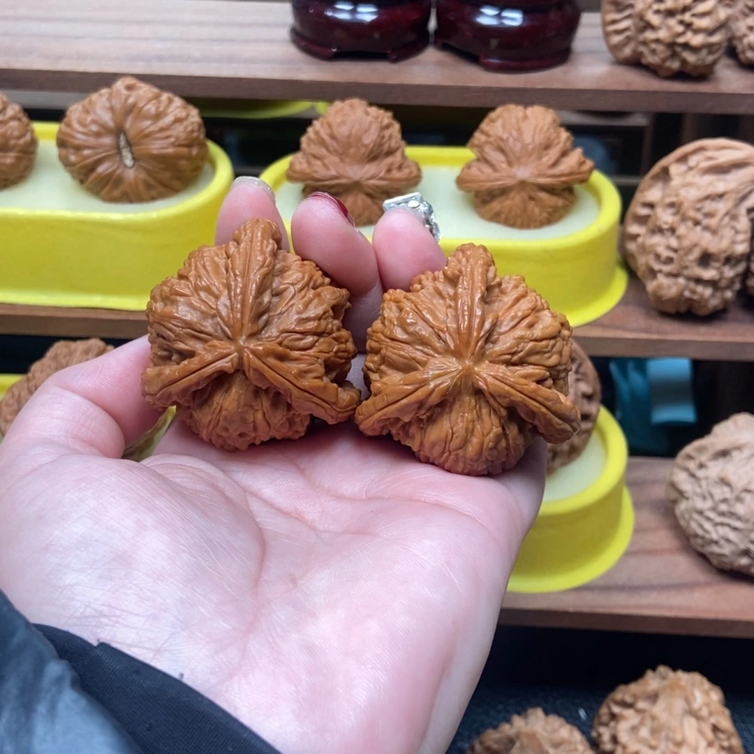 禅***玩手串/手链核桃虎头三棱