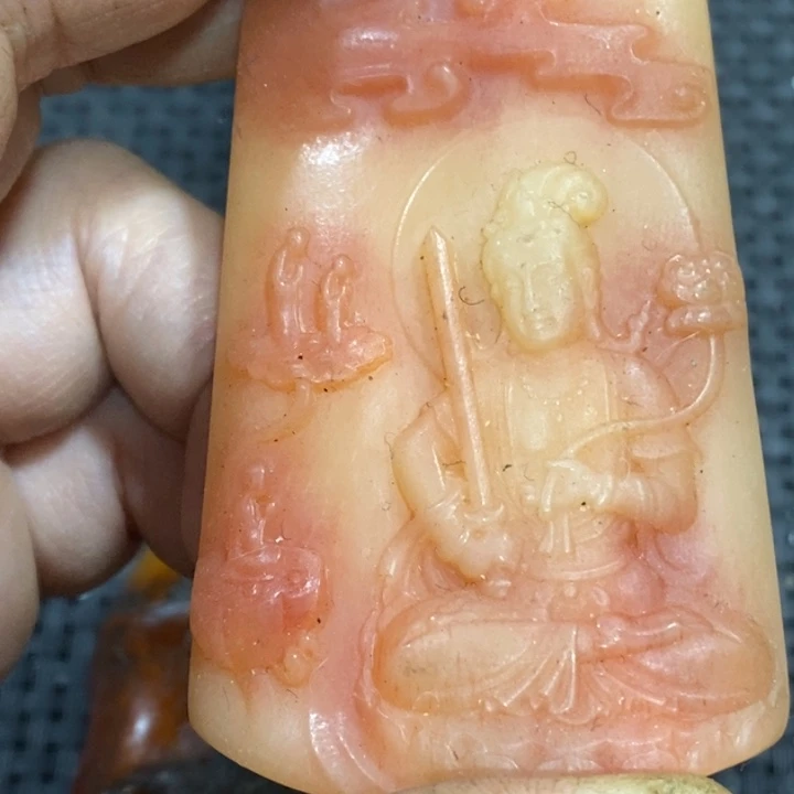 滴血莲花菩提吊坠