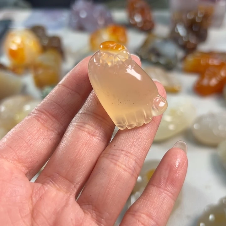 玛瑙/玉髓吊坠(不含链)未镶嵌