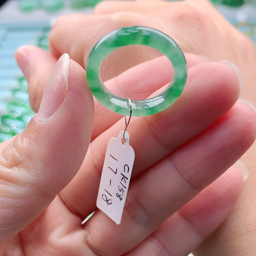 未镶嵌戒指翡翠A货缅甸翡翠