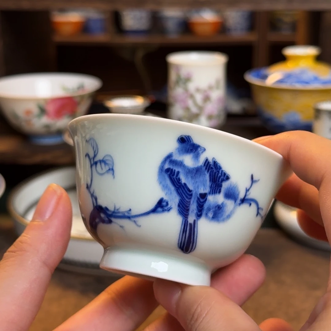 纯手工手绘陶瓷茶具