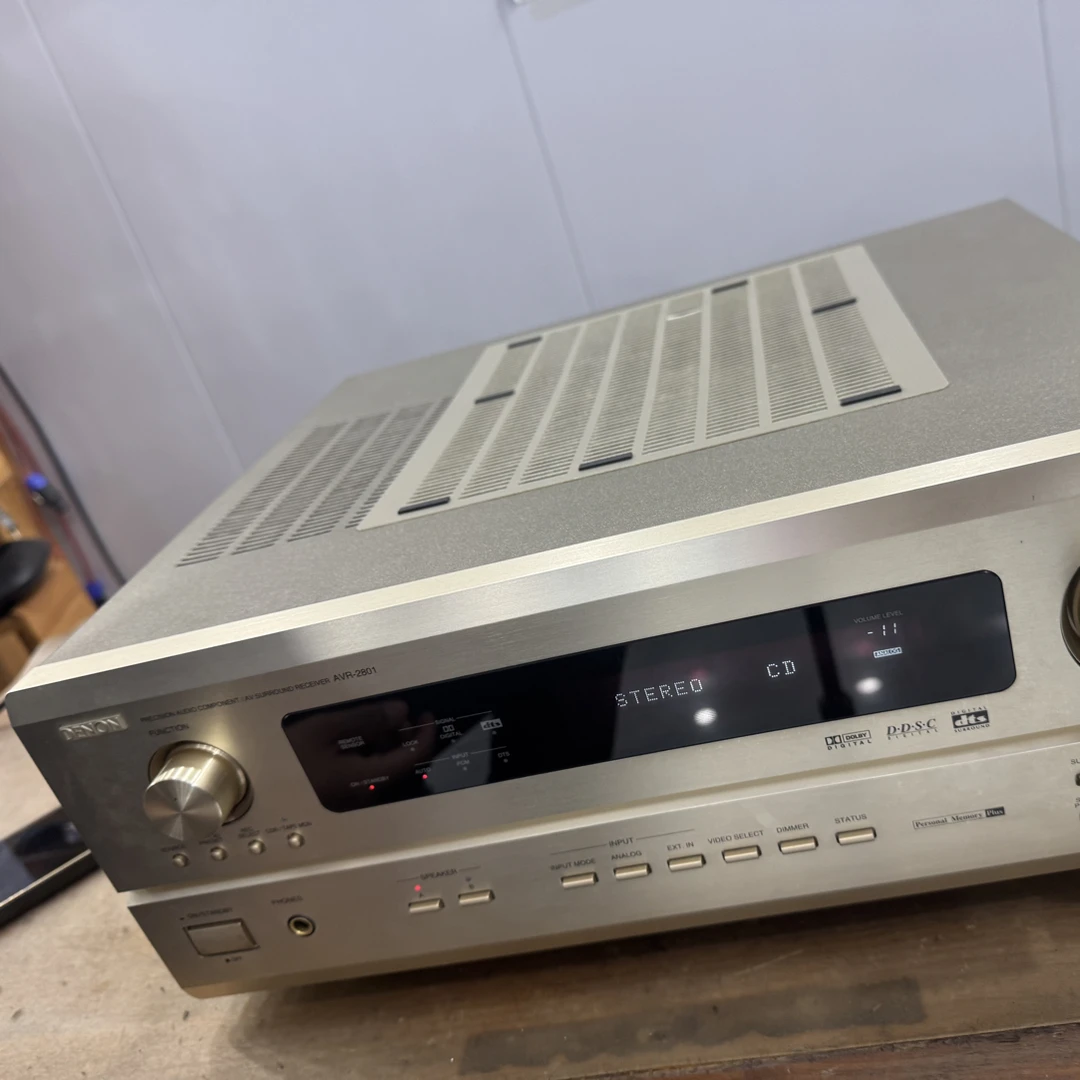 9新 Denon/天龙 二手2801功放机，运费自理，不支持无理由退换货