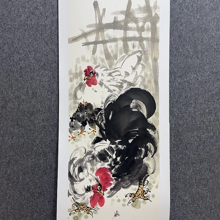 国画娄鹏老师手绘作品