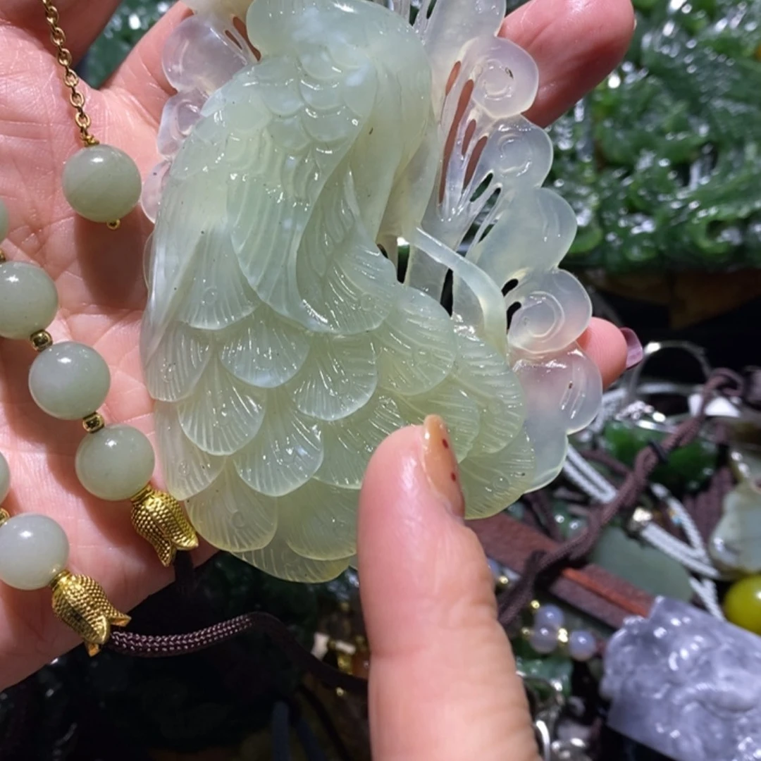 【闪购商品】岫玉毛衣链未镶嵌