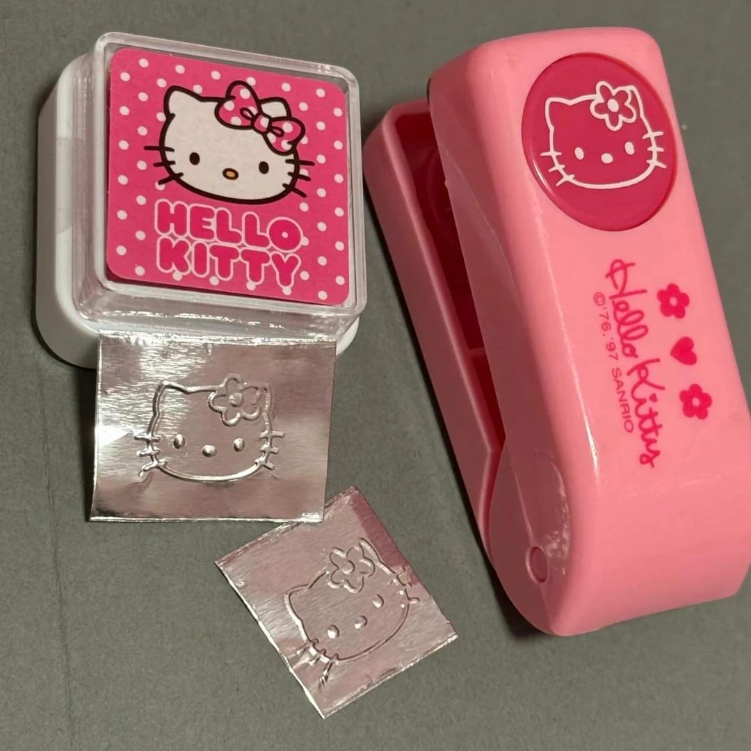 helloKitty图案压花KT猫压花器创意解压小玩具卡通可爱压花器KT猫