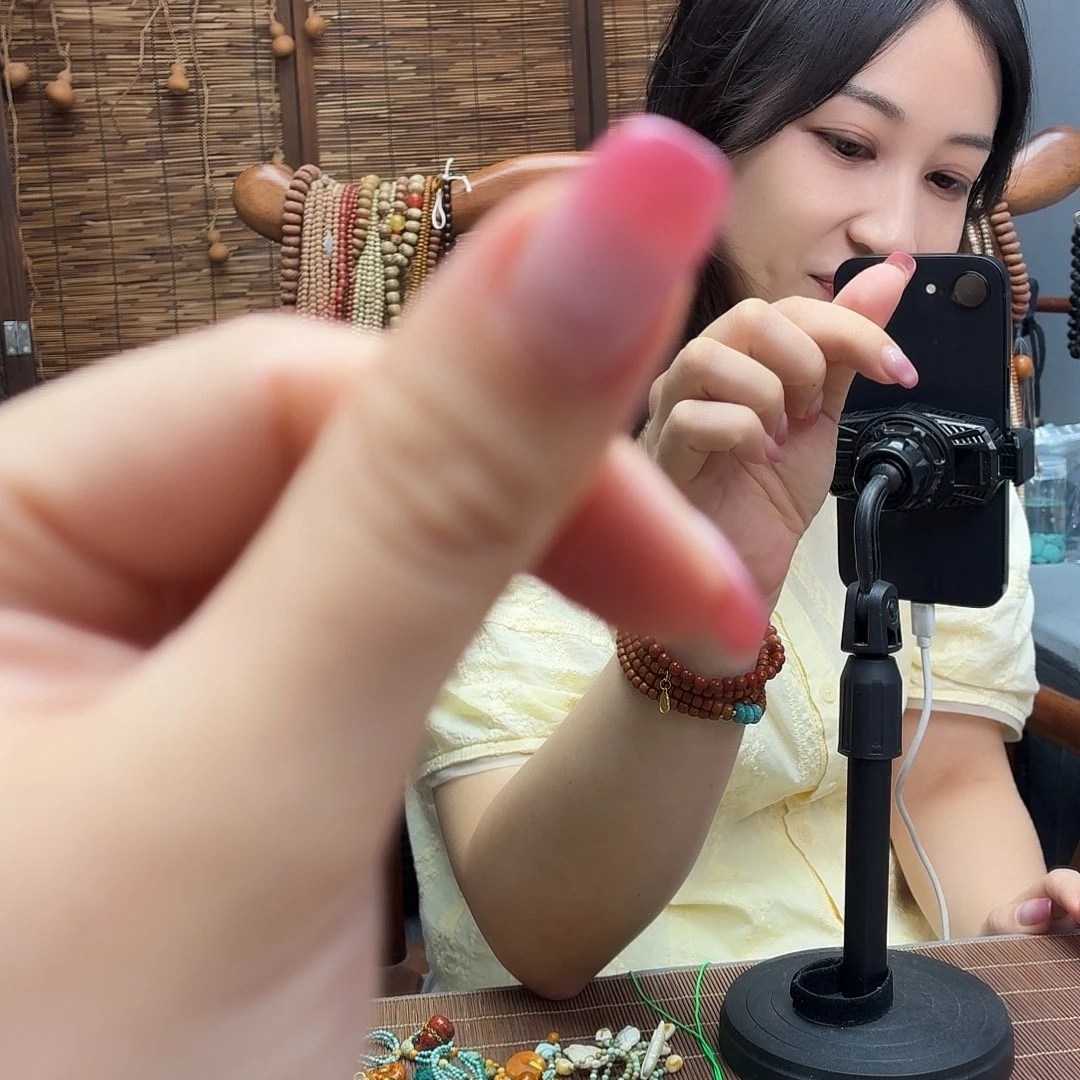 想***猫琥珀未镶嵌手链戒指