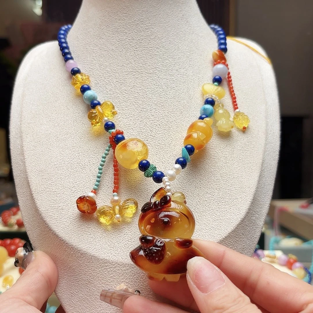 琥珀手链未镶嵌琥珀