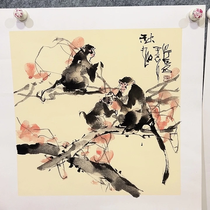 庞***军国画我也是很喜欢这个