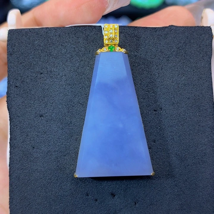 18K金镶嵌手链翡翠翡翠