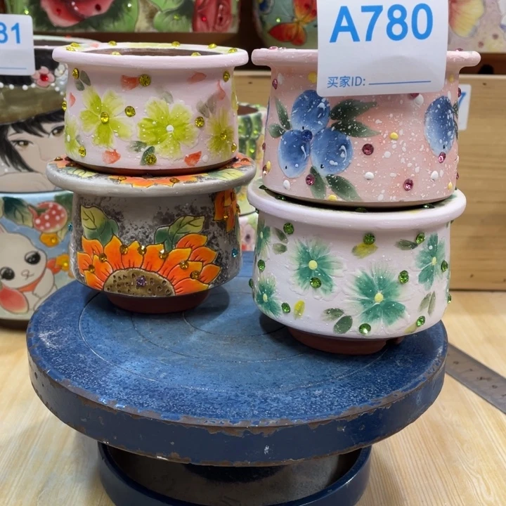 多肉花盆特价拇指小盆