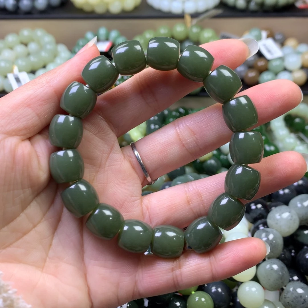 和田玉手链未镶嵌