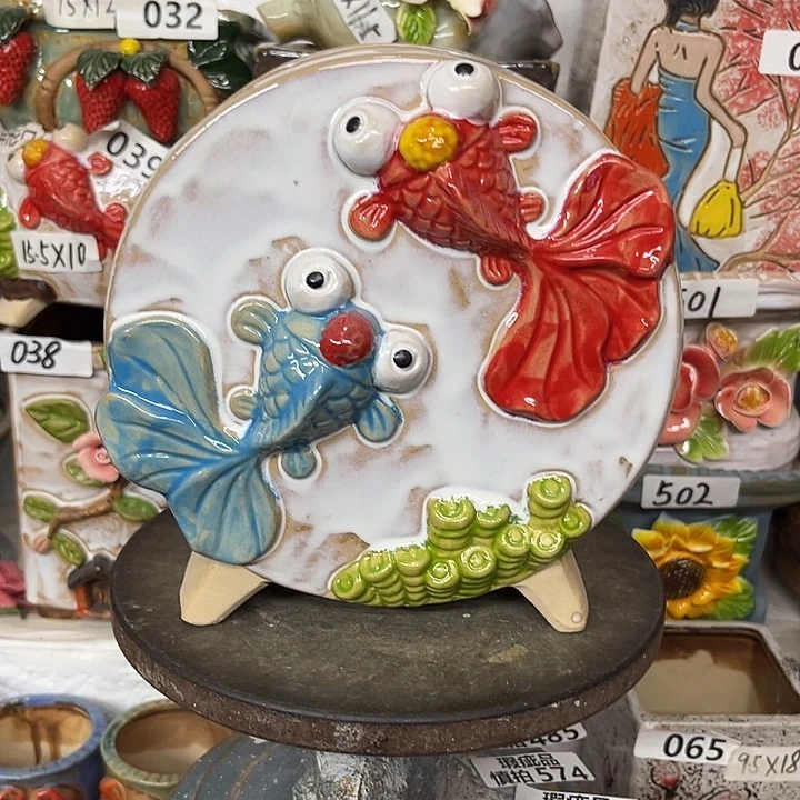 粗陶材质多肉花盆