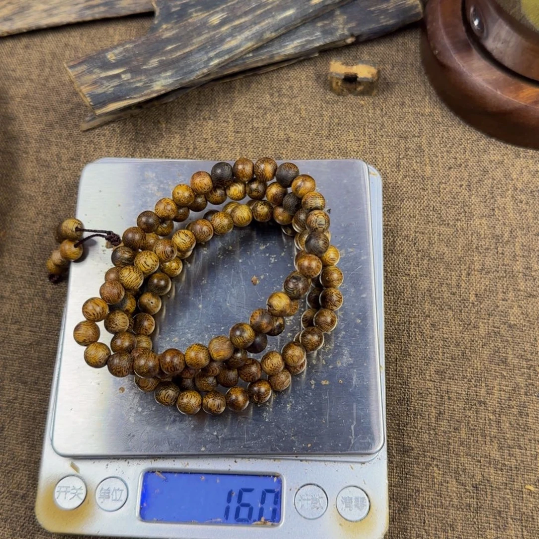 明***术陆河手串，花香奶香蜜香