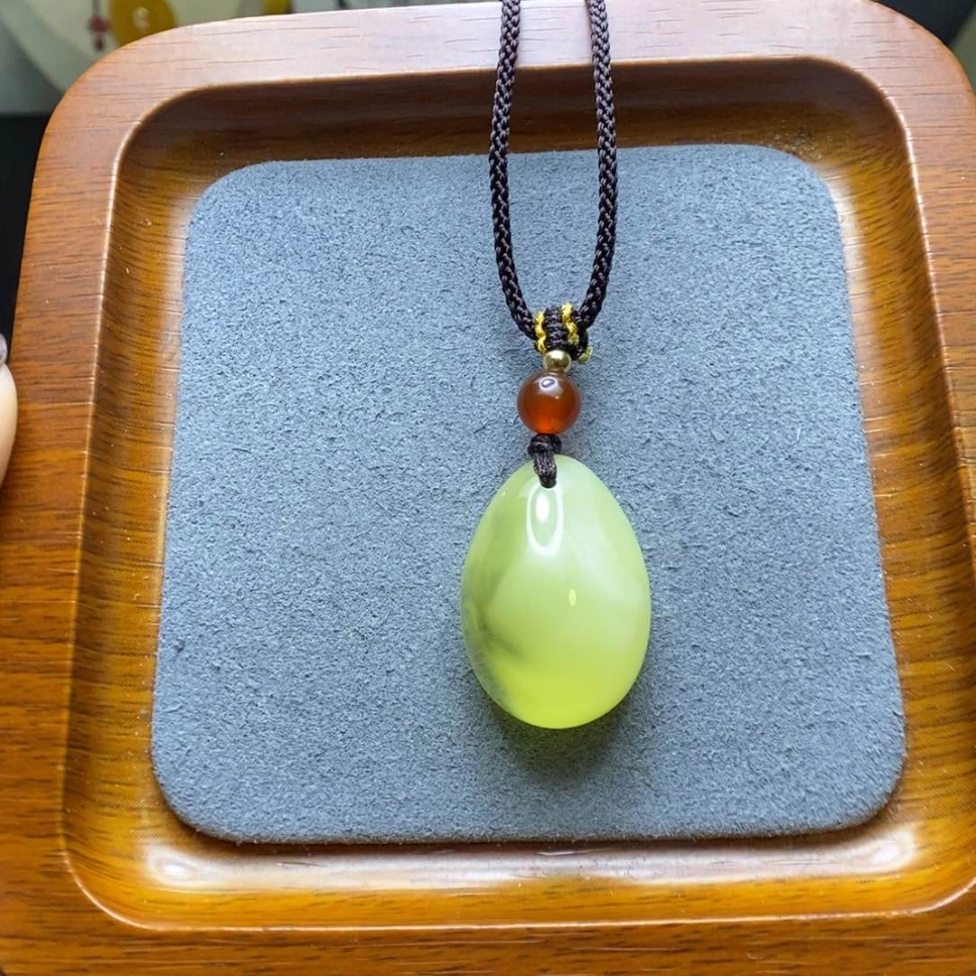 蜜蜡颈饰未镶嵌三**尘郎