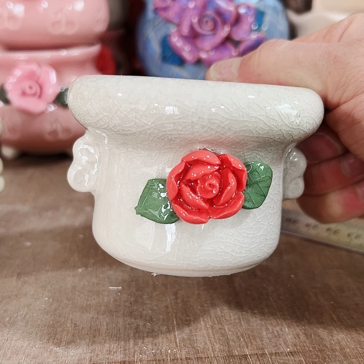 陶瓷花盆花盆。X自作主张Z