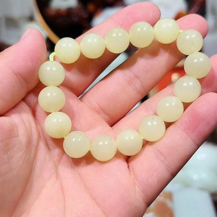 和田玉未镶嵌手串