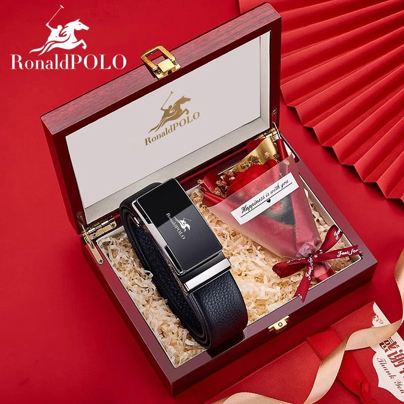 【男士礼物】保罗皮带男款爆款2025新款真皮男士腰带送男朋友的礼物