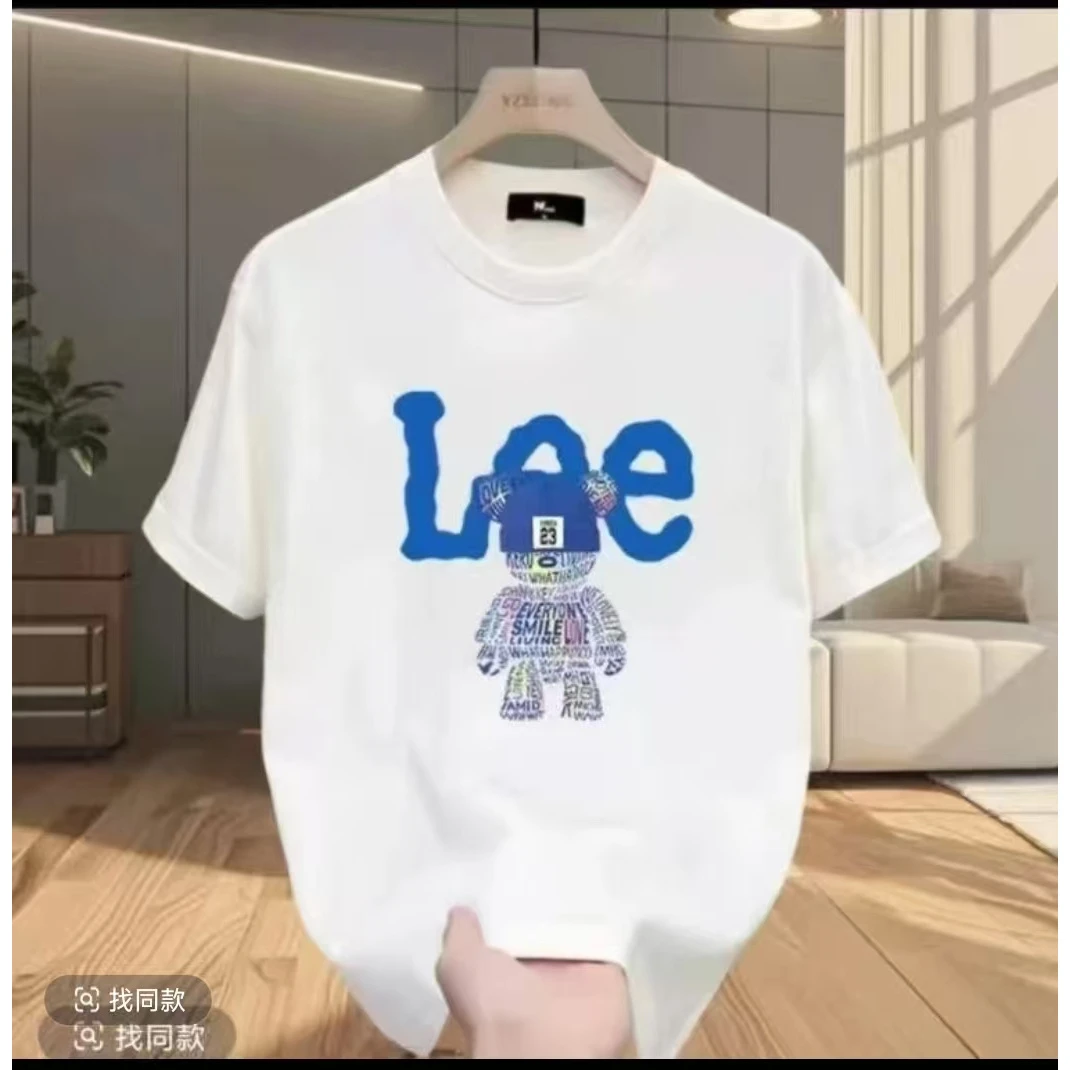 【一折粉丝福利】潮牌男女同款圆领百搭T恤