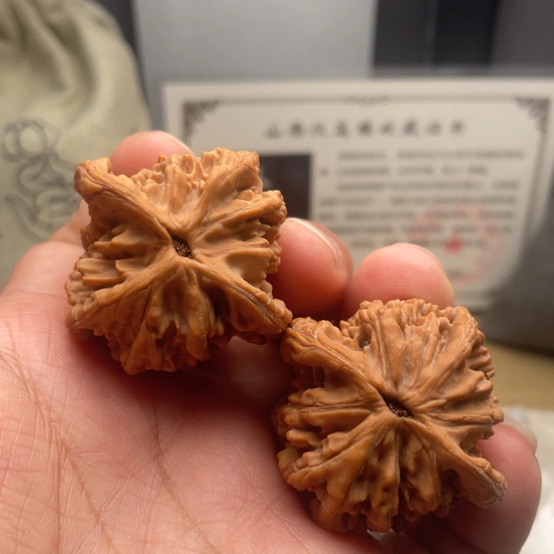 把件文玩核桃汉高虎41尺