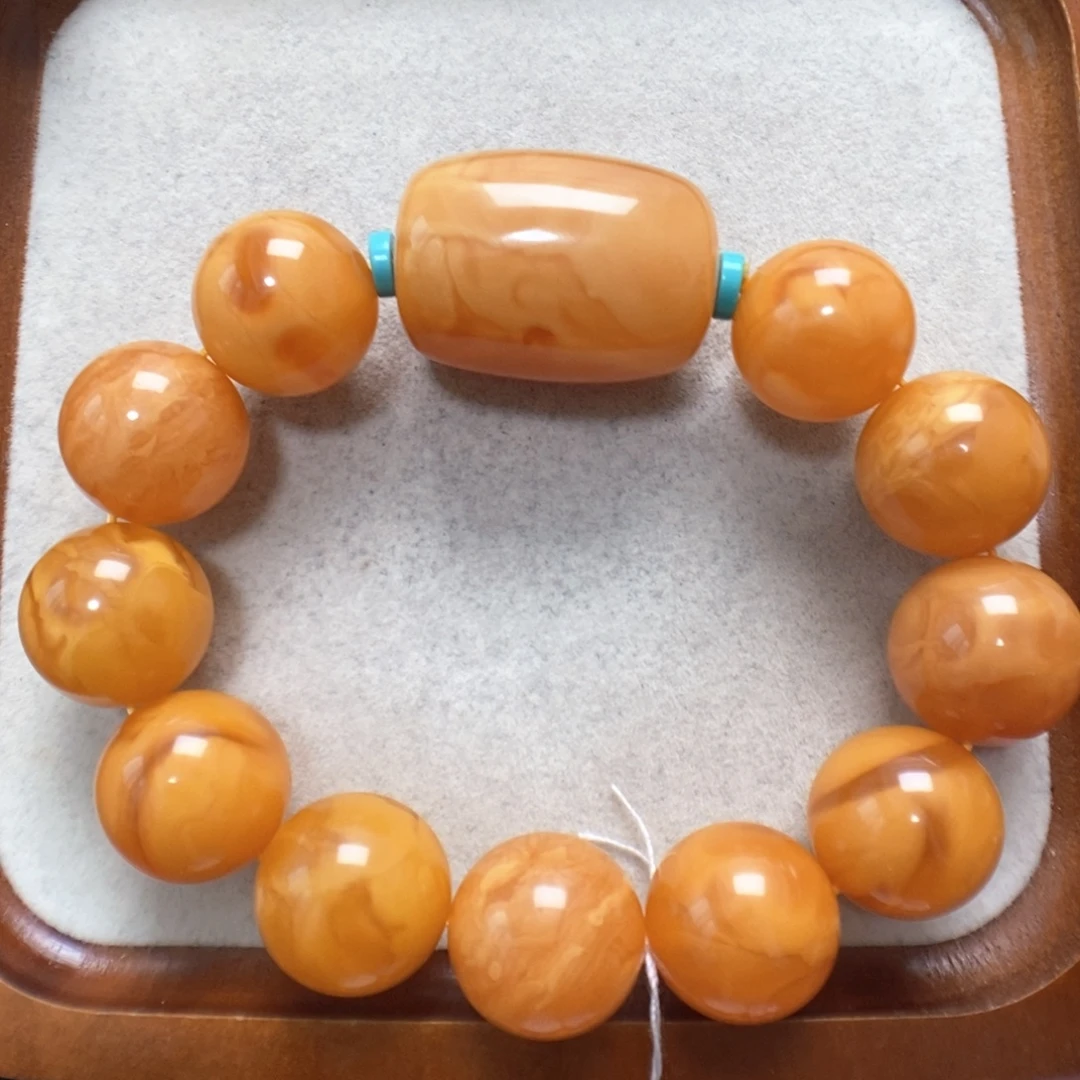 蜜蜡未镶嵌手串蜜蜡