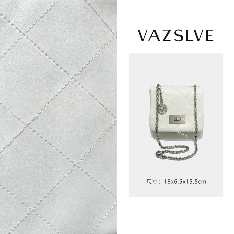 【RAIN·CUN】ZT-D7159-罗兰白 新款轻奢小包