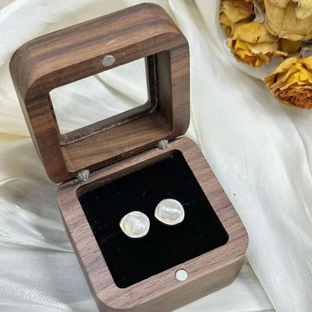 铜合金树脂耳饰 1051 古风高级感耳钉