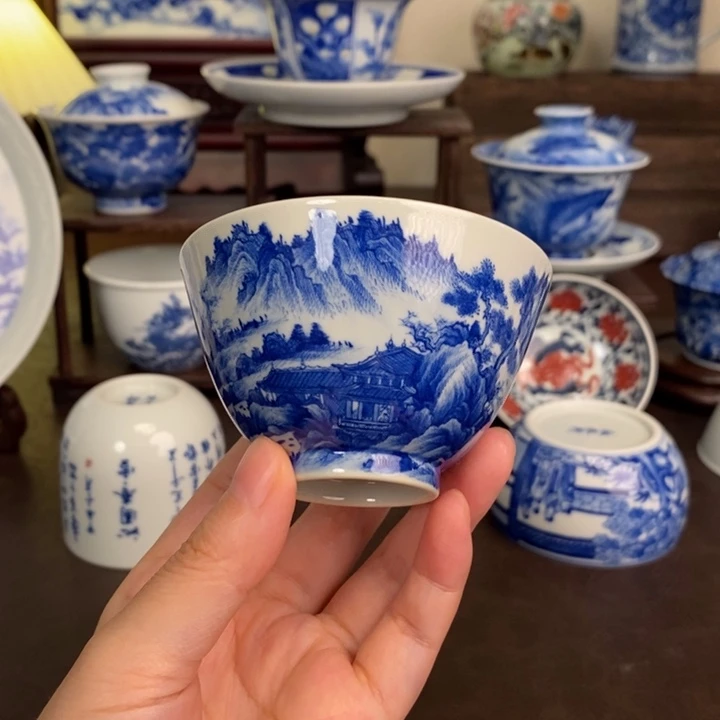 景德镇陶瓷手工手绘