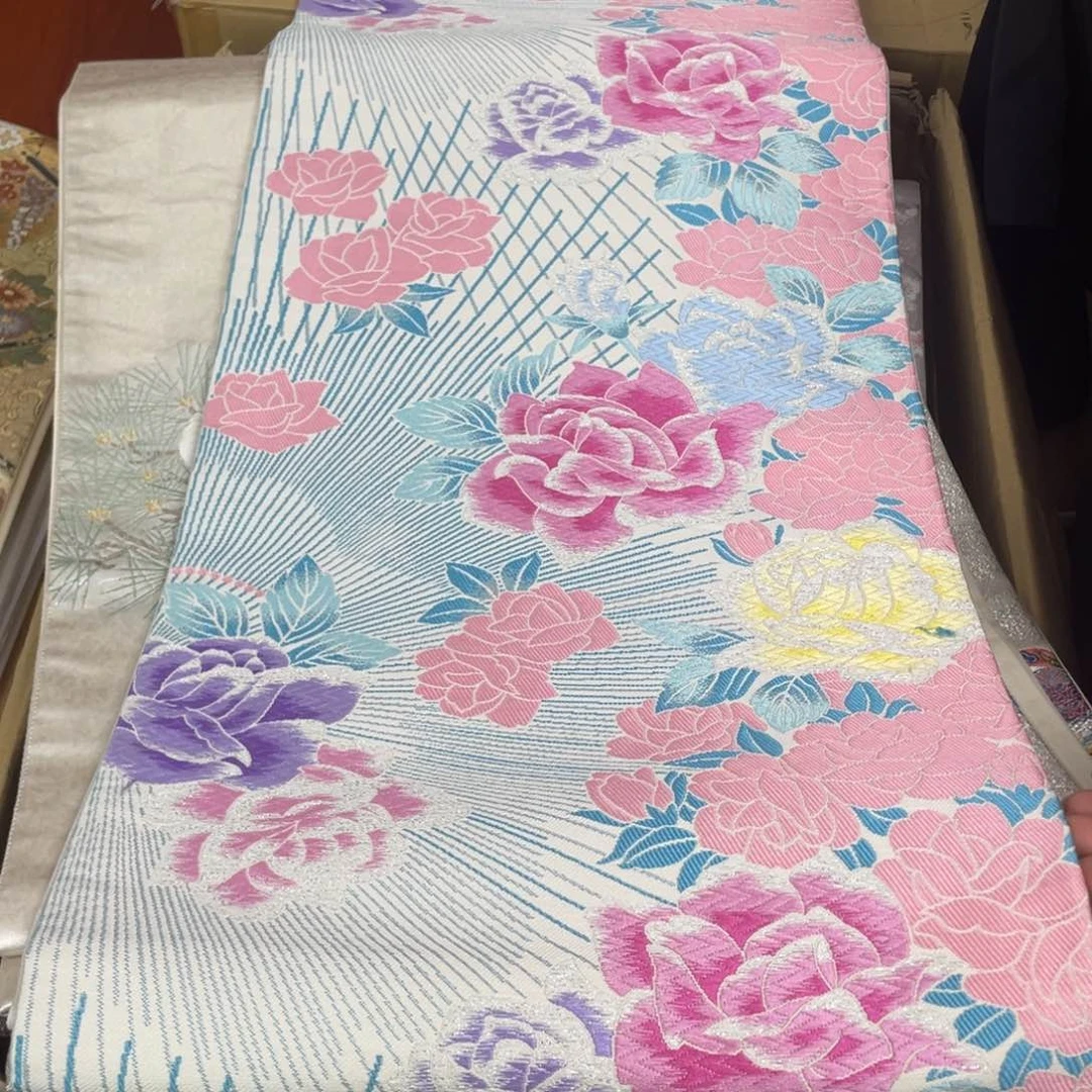 织绣唐錦桑蠶絲正絹面料