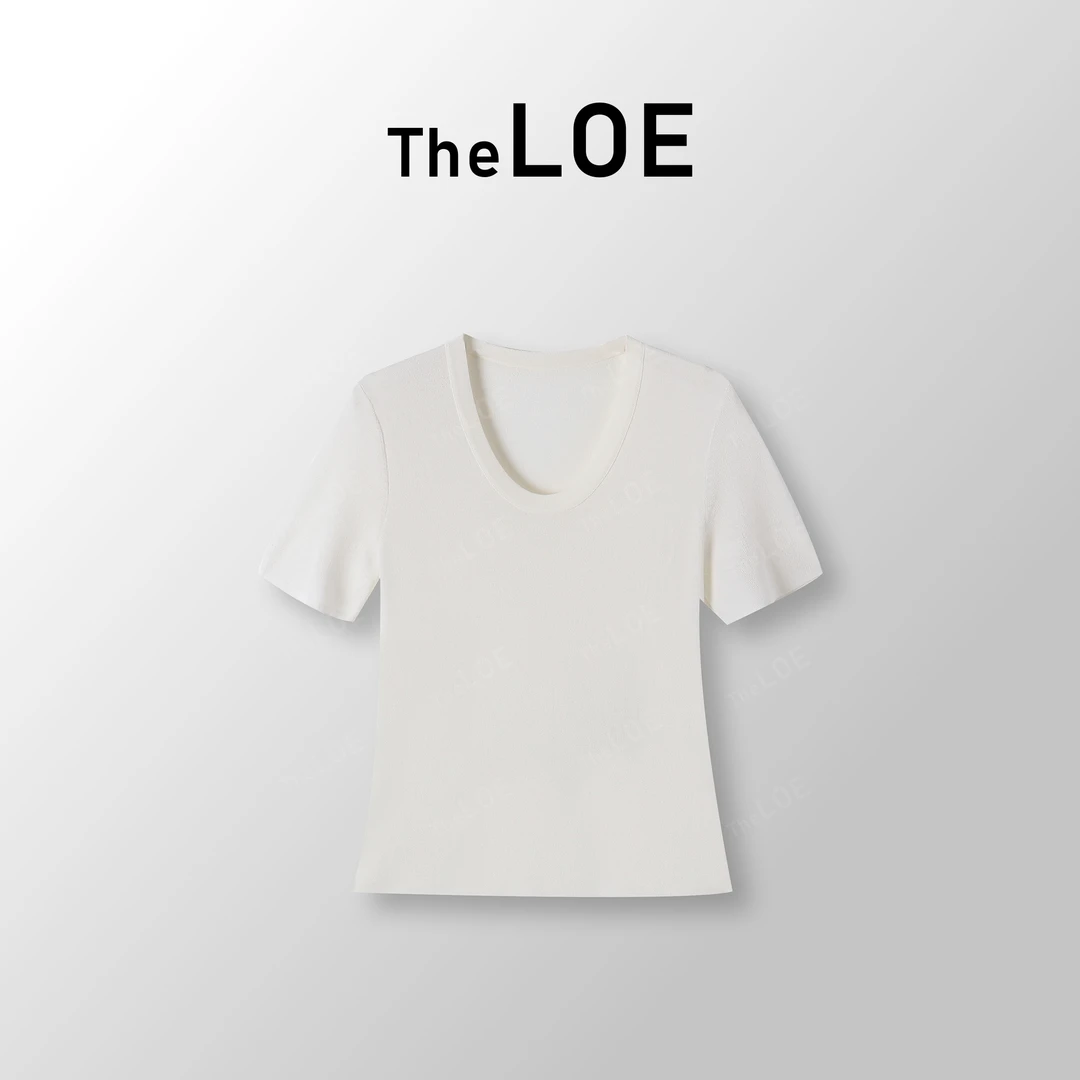 TheLOE/舒适T 100莱赛尔短袖上衣#02.22ZZ-G7382