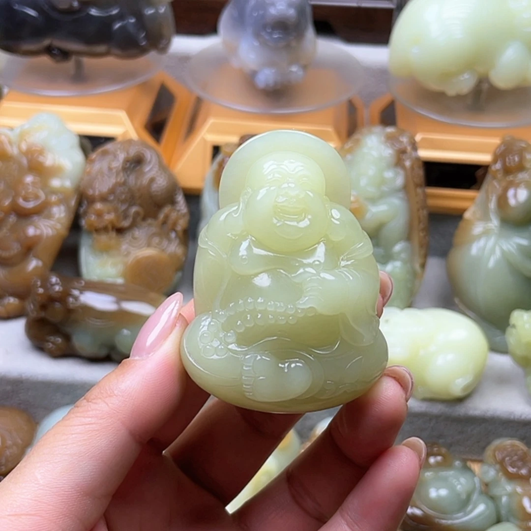 【闪购商品】和田玉未镶嵌挂件海**翔