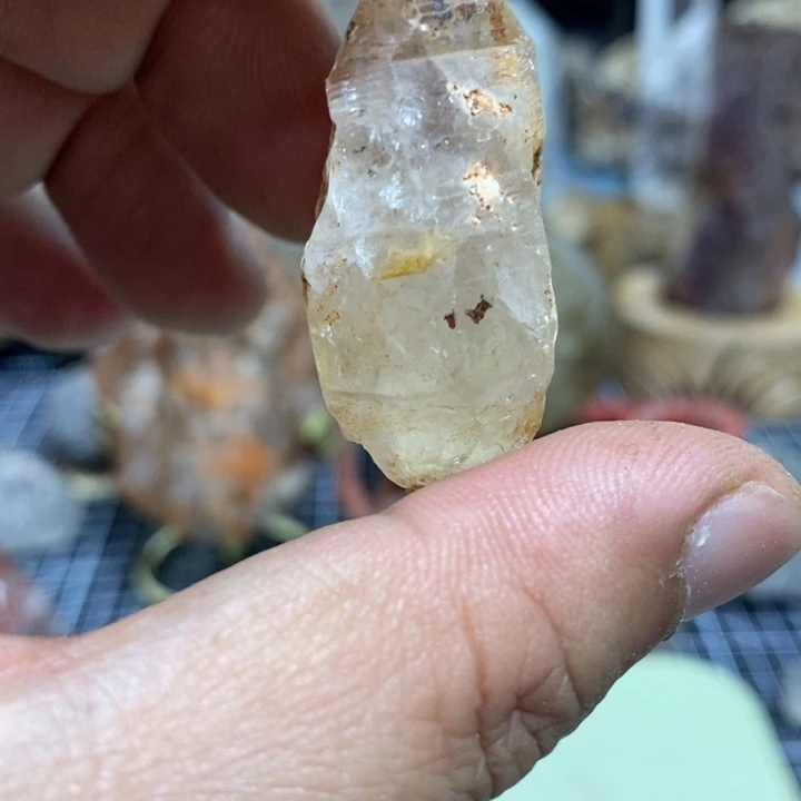 水晶水晶柱未镶嵌