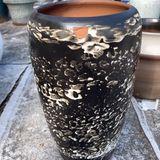 红陶口18高39瑕疵