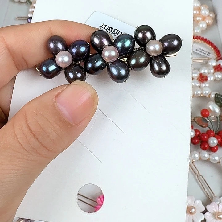 未镶嵌淡水珍珠发饰