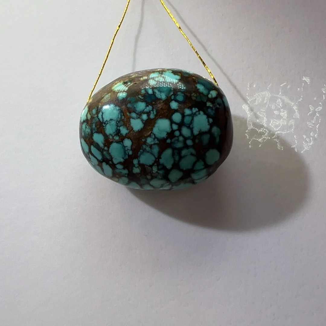 绿松石未镶嵌挂件