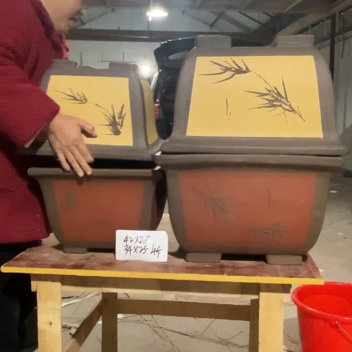 紫砂花盆紫砂花盆