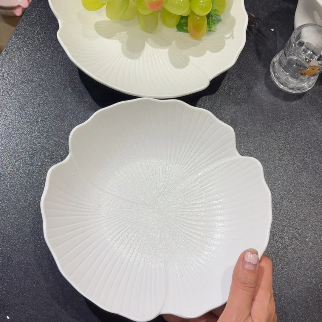 瓷两个8寸深盘两个