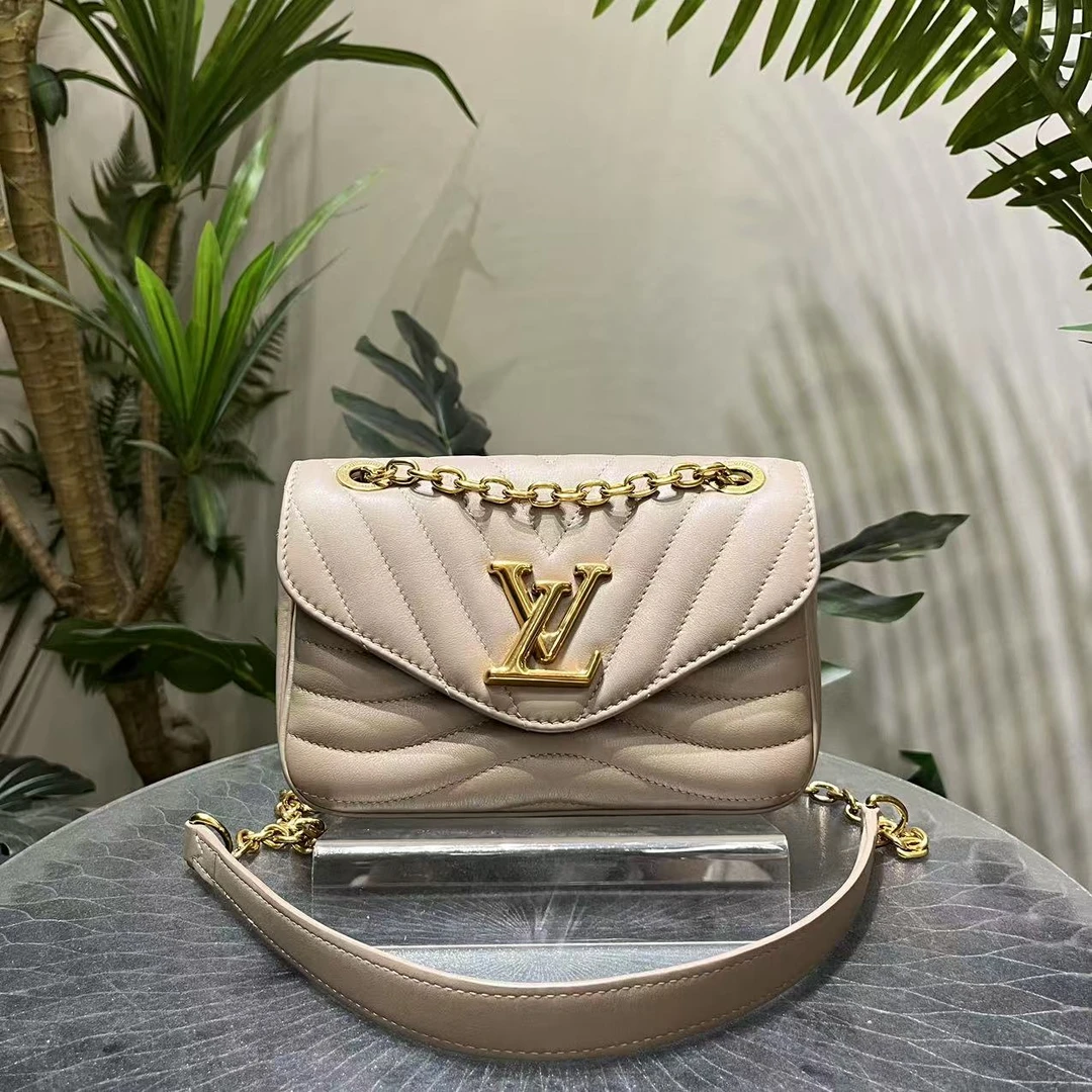95新 LouisVuitton/路易威登 new wave小号芯片款单肩包11682241